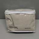 Beige Linen Curtains 90 Inches Long for Living Room, Light Filtering Back Tab Pleated Farmhouse Boho Semi Sheer Oatmeal Earthy Curtains 90 Inch Length for Bedroom Dining Room(50” Wx90” L, Greige)