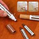 DAIXISM Furniture Markers Touch Up,Wood Filler Floor Scratch Repair Kits,Set of 21-Markers and Wax Sticks with Sharpener Kit for Funiture Repair,Floor Scratch.