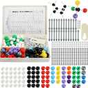 YOPAY 240 Pieces Molecular Model Kit, Organic and Inorganic Chemistry Molecular Structure Model, 86 Atoms and 153 Links and 1 Short Link Remover Tool