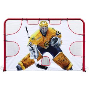 kasifei 6' x 4' Hockey Net Goalie Targets | Made from 900D Oxford Fabric and PVC Reinforcement Coating, Shooter Tutor for Practicing Shooting Accuracy