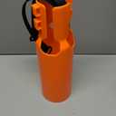 Leaf Blower Air Booster, Upgraded Leaf Blower Extension Booster Attachment, Airflow Amplifier Instantly Boosts Airflow, for Circular Nozzle Diameter of 2-4 inches, Orange