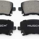 HUSCH D1108 Rear Ceramic Brake Pads Kit Fit For Audi A3 2006-2010, For A4 2005-2009, For A6 2006-2011, For Volkswagen CC 2009-2016
