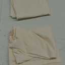 Rhapsody Luxurious Pillowcase Set 1800 Thread Count Brushed Microfiber with 4 Line Embroidery Hotel Luxury Comfy Breathable Bed Sheets Easy-Fit, Extra Soft & Wrinkle Free (Beige, Pilowcases), King Size