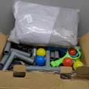 Baby Playpen 50 x 50 Inch Play Pen Playards, Playpen for Babies and Toddlers, Baby Playard for Indoor & Outdoor Active Center Game Fence, with Skin-Friendly Fabric and Soft Breathable Mesh Grey