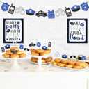 Levfla Officer Donut Bar Decoration Kit Police Banner Party Until The Cops Shown Up Table Sign Doughnut Dessert Food Topper for Graduation Birthday Retirement Anniversary Party Favor Ideas Supplies