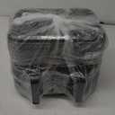 Forno Air Fryer Chefman, cesta dupla de 6 litros, preta, 1700W