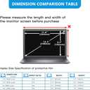 FILMEXT 13.3 inch laptop privacy screen filter anti-blue light screen protector,16:9 Aspect Ratio Laptop Privacy screen filter for Lenovo, HP, Dell, Acer, Asus, Samsung and other laptop brands