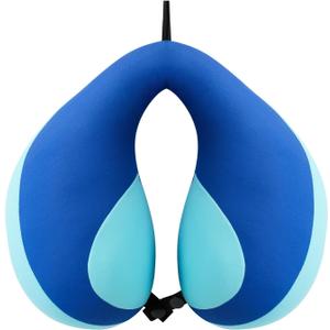 MOOB Kids Travel Neck Pillow with Chin Support, U-Shape Pillow for Head & Neck Support on Airplane & Car Rides, Ideal Travel Gift for Toddlers & Children 