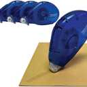 Double Sided Adhesive Tape for Crafts. Repositionable DOTS. (3 Pack)
