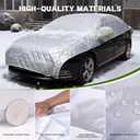 Hail Protector Car Cover SUV Compatible with Toyota RAV4/Honda CR-V/Tesla Model Y, 4-Layers Thicken Padded Hail Protection Blanket