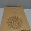 YISSVIC Electric Fly Swatter 4000V Bug Zapper Racket Dual Modes Mosquito Killer with Purple Mosquito Light Rechargeable for Indoor Home Office Backyard Patio Camping (Black-1 Pack)