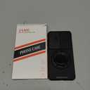 JAME for Samsung Galaxy S26 Case, Ring Holder Stand Kickstand, Slide Camera Cover with Screen Protector, Dual-Layer Shockproof Protective, Magnetic Accessory Friendly Galaxy S26 Phone Case, Black