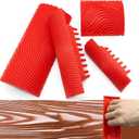 Wood Grain Tool - Natural Woodgrain Maker for Decorative Painting Premium Wood Graining Tool Set Enhance Your DIY Projects with Wood Grain Patterns