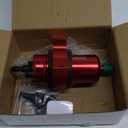 Universal External In Line Fuel Pump High Pressure With Mounting Bracket Clamp 12V Gasoline Fuel Injection Pump Replacement 0580464070 0580453911 0580463017 Red Electric Injection Systems