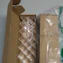 ELLDOO Rollerball Perfume Organizer, 14 Spaces Clear Acrylic Perfume Storage Holder Beauty Scent Holder, Stackable Makeup Lipgloss Lipstick Display Case Lip Gloss Storage Stand