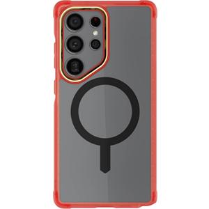 Ghostek Covert Clear S25 Ultra Case for Women with MagSafe Magnetic Ring, Slim Thin Shockproof Phone Cover Compatible with Samsung Galaxy S25Ultra 2025 (6.9") (Pink)