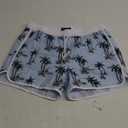 SURF CUZ Mens Swim Trunks with Compression Liner 5" Swimming Trunks 5 Inch Retro Swim Shorts with Zipper Pockets Large