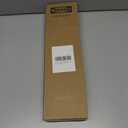 JEHONN Floor Squeegee Heavy Duty with 58.3 inches Long Handle, Rubber Scraper Broom for Cleaning Foam Water on Garage Concrete Bathroom Tile Marble Shower Glass Shop Deck Window Indoor Outdoor (Orange)