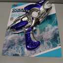 ArtCreativity Light Up Super Spinning Shark Blaster, Spinning LED and Cool Sound Effects, 10.75 Light Up Toy Gun for Kids, Batteries Included, Great Gift Idea for Boys & Girls