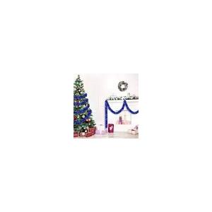 Timoo 80FT Christmas Tinsel Garland for Christmas Tree