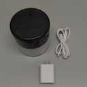 Zyee Syee Security Camera with Bluetooth Speaker, 1080P Wireless Indoor Camera for Home Security/Baby/Pet, Clock Camera with Rotating Lens, Night Light, Motion Detection (Included 128GB SD Card)