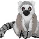 Wild Republic Ring Tailed Lemur Plush, Stuffed Animal, Plush Toy, Kids Gifts, Cuddlekins, 8 Inches