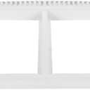 Smart Choice 240364787 Refrigerator Shelf Frame/Crisper Drawer Cover (No Glass) White, Impact Resistant Replacement Compatible with Frigidaire 240364714 240364725, Fits Select Refrigerator Models