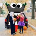 4E's Novelty Monster Trunk or Treat Car Decoration Kit - Trunk or Treat Kit for Car & SUV, Outdoor Halloween Garage Door Decorations (Huge Eye Monster)