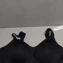 OEAK Womens Wireless Seamless Bras Full Coverage Supportive Lounge Bra Push Up Plus Size Everyday Bra Comfortable Tshirt Bras, 4XL