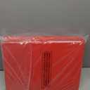 Christmas Ornament Storage Container with Dividers - Box Stores Up to 96 Ornaments, Zippered, Convenient, Adjustable, Large Organizer Bin to Protect Holiday Dcor, Fits Most Standard Size, Red