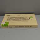 Seenda Wireless Bluetooth Keyboard and Mouse Combo, COE200 Ergonomic Wireless Keyboard Mouse with Wrist Rest, MultiDevice Connection, FullSize, Compatible for Computer/Laptop/Mac/MacBook, Black