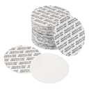 PATIKIL 40mm/1.6" Foam Lid Liner, 200 Pack Adhesive PS Foam Lid Liner Pressure Sensitive Seal Cap Liners Resistant Tamper for Plastic Glass Jar Bottle Cap Seals, Set of 2