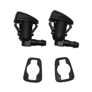 ZHParty 2 Pcs Front Windshield Washer Nozzle Wiper Spray Jet - Fits Jeep Grand Cherokee 2011-2023, Dodge Grand Caravan 2011-2014, Dodge Durango 2011-2018 - Replace OEM# 68269108AA, 55372143AB