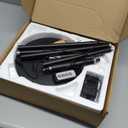 JOOFO Floor Lamp,30W/2400LM Sky LED Modern Torchiere 3 Color Temperatures Super Bright-Tall Standing Pole Light with Remote & Touch Control for Living Room,Bed Room,Office (Black)