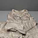 Womens 3Pcs Satin Pajamas Set Silk Pajama Sets XS-3XL Long Silky Pj Sets Nightwear Pjs Set Sleepwear Loungewear, Size 3XL