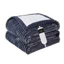 Qieryun Heated Blanket Electric Full, Soft Flannel Heating Blanket with 8 Hours Auto Off 10 Fast Heating Levels Machine Washable Sherpa Heated Blanket with Overheating Protection