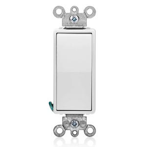 Leviton 15 Amp 4-Way Decora Switch, 05604, White (No Size)
