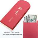 2 x 10pc Chinese Red Envelopes, Chinese Red Pockets, Chinese New Year Lunar 2025 Snake Year Cash Envelopes, Lucky Money Gift Envelope for Spring Festival, Calligraphy 1 Design 10pcs/pk RuYi