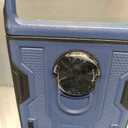 VEGO for Galaxy Z Flip 5 Case, Samsung Z Flip 5 case with Screen Protector & Hinge Protection, 360 Ring Kickstand, Full Body Protective Cover Case for Samsung Flip 5 2023 - Navy Blue