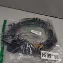 Halloween Decorations,Halloween Garland with Purple & Orange Lights 8 Modes Timer, 6 Ft 54 LEDs Artificial Willow Vine Twig Pumpkins Bats Home Wall Fireplace Indoor