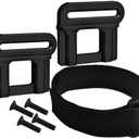 for Traxxas 1/8 MAXX Slash Sledge Alloy Aluminium Tall Battery Holder Mount Hold Down - Black