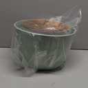 Big Self Watering Pots 12/10/9 inch, Planter, Plant Pots with Mesh Drainage Holes for Indoor Outdoor Garden Plants, Plastic Flower Pots with Removable Deep Reservoir, Green with Brown