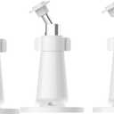 honecumi [3 Pack] Compatible with EufyCam 2C/2C Pro/2 Pro/E20/E40 and Google Nest Cam Wall Mount Weatherproof, 360 Rotation Adjustable, Secure & Easy Installation for Indoor/Outdoor Use  White