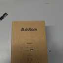 USB Wall Charger Surge Protector - Addtam 5 Outlet Extender with 4 USB Charging Ports (1 USB C), 3-Sided 1800J Power Strip Multi Plug Outlets Adapter Widely Spaced,Black