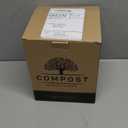 Perfnique Kitchen Compost Bin, 1.3 Gallon Countertop Compost Bin with Lid, Indoor Compost Bucket Includes Inner Bucket Liner and Carbon Filter, Small Compost Bin (Without Bags, Cream)