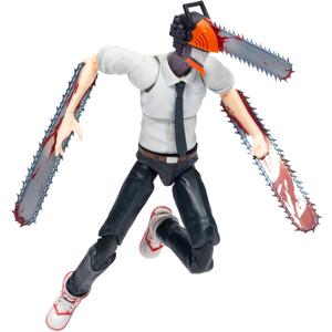 Total Anime Chainsaw Man - 6.5-Inch Figure with Alternate Head and Arms Plus Swappable Mouthpiece