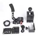 ZHSYMX PC Racing Game USB Handbrake and Racing Simulator Shifter with Thrustmaster T300RS/GT 7+R For Logitech G29 G27 G25 G920 USB Handbrake PC