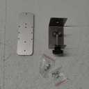 Anti-Theft Door Mount Compitable with Wyze Video Doorbell Pro,Made of Hard Stainless Steel And Aluminum Alloy, Real Anti-theft,No Drill.Not Block Night Sensor (Silver)