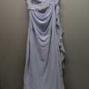 PRETTYGARDEN Women's 2025 Summer Wedding Guest Dress Sleeveless Ruffle Formal Cocktail Party Maxi Bodycon Dresses S