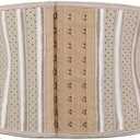 Atbuty Super Short Torso Waist Trainers Cincher Corset Tummy Shaper Slimming Latex Girdle XS